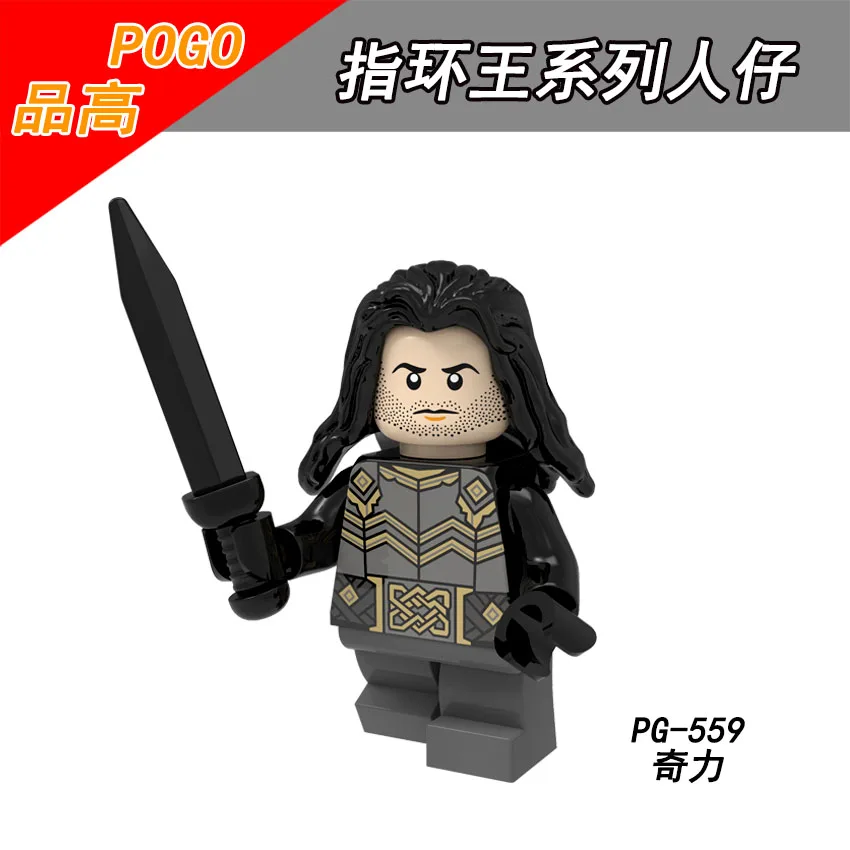 Одиночная продажа PG8183 Хоббит Властелин колец Dain Ironfoot Kili Fili Oin Gloin Dori Goblin orc Детские