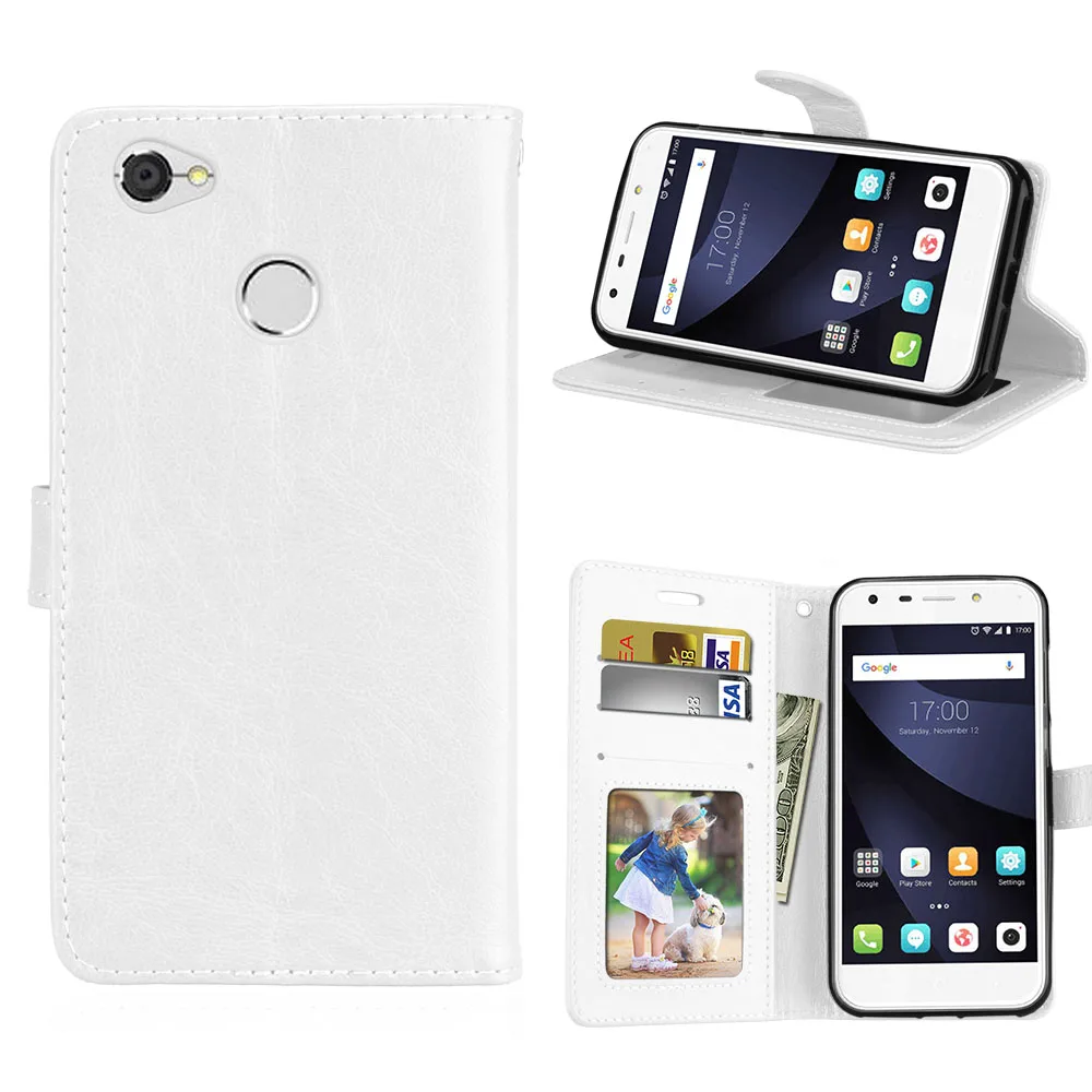 Чехол-Кошелек для zte Blade A6, кожаный чехол-книжка для zte Blade A6, чехол для zte Blade A6 Lite, чехлы с подставкой