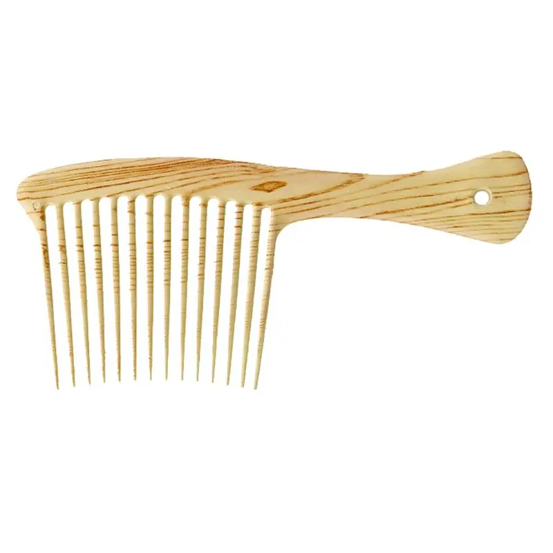 1 шт. имитация дерева большая широкая зубная расческа гребень для волос домашний