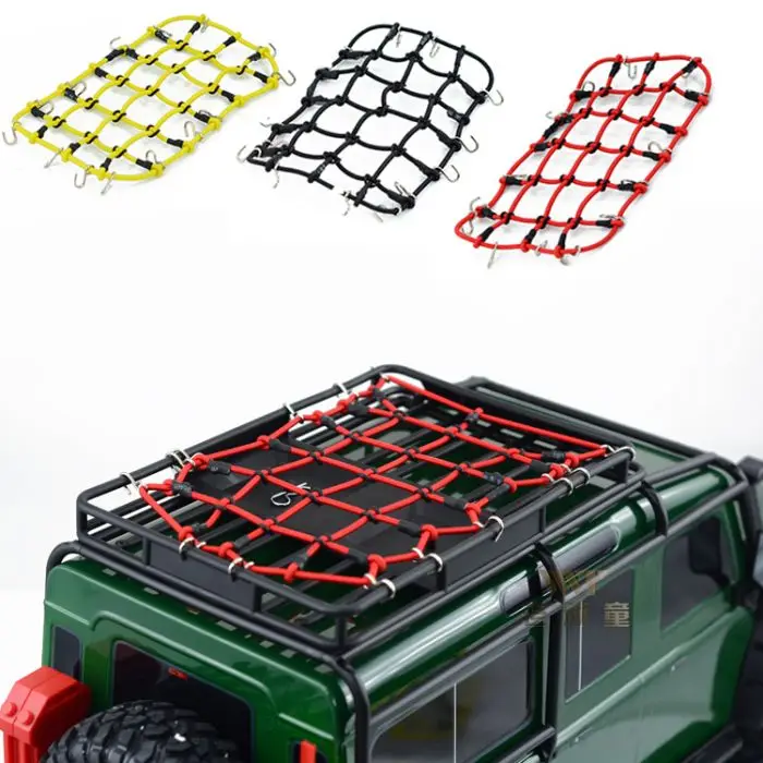 

Free Shipping 1/10 RC Crawler Baggage Net Elastic Luggage Net Fit For Axial SCX10 90046 Land Rover D90 RC Crawler Truck