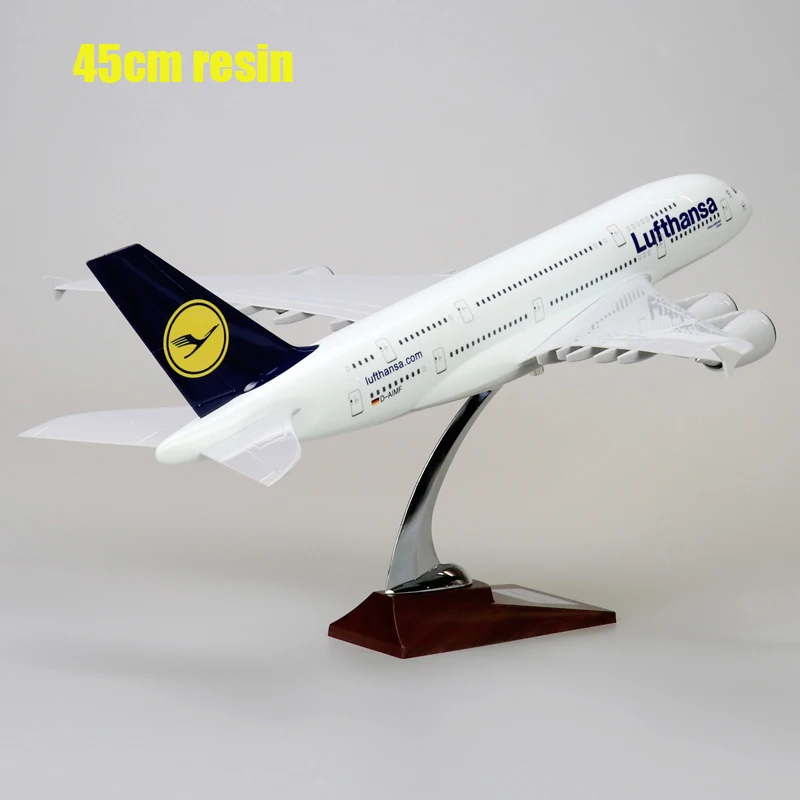 16см 20см см x 45 Пособия по немецкому языку Lufthansa модель самолета A380-800 Аэробус