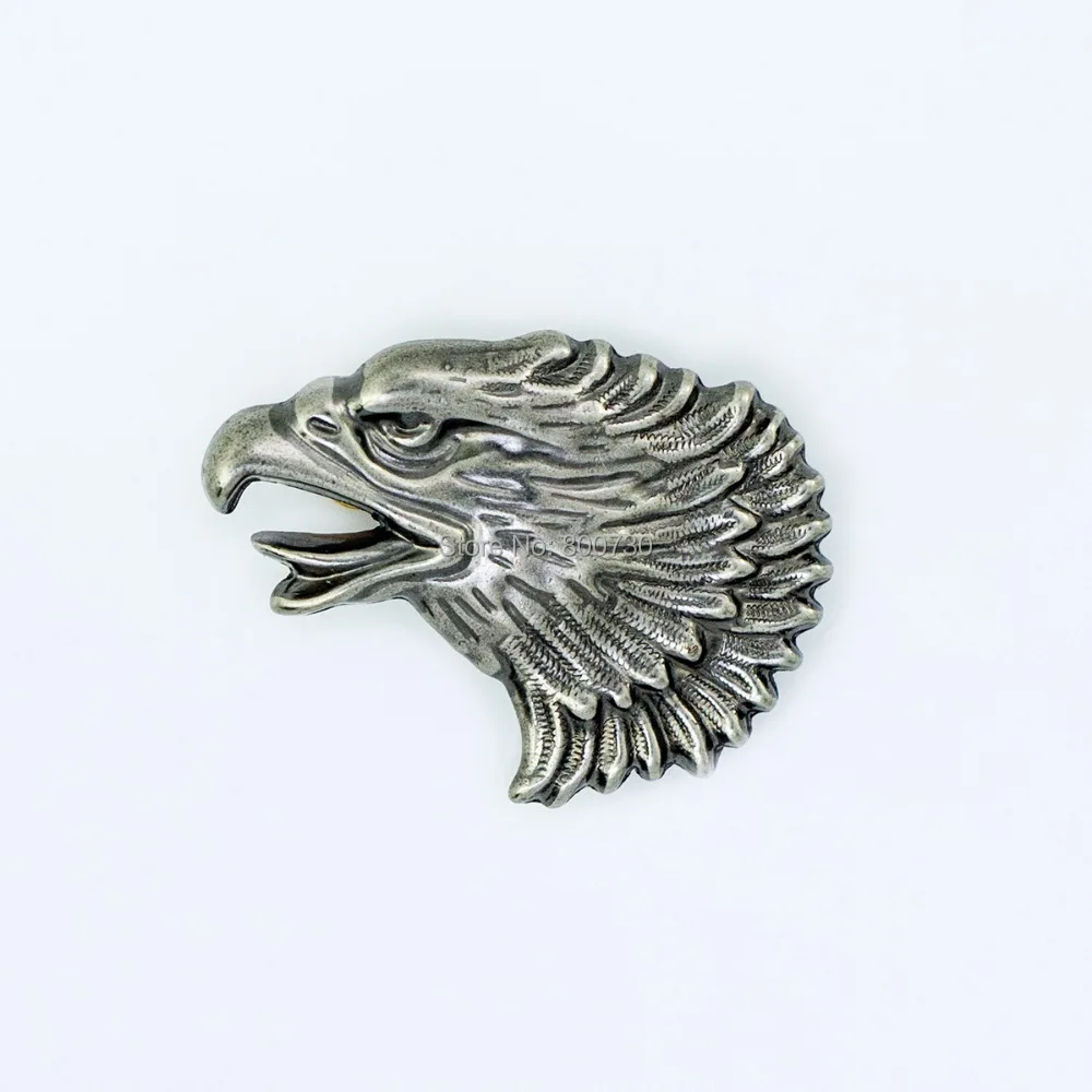 (KBE01) оптовая продажа 50 шт. Western Freedom Eagle Head Concho левое античное серебро|50pc|concho |
