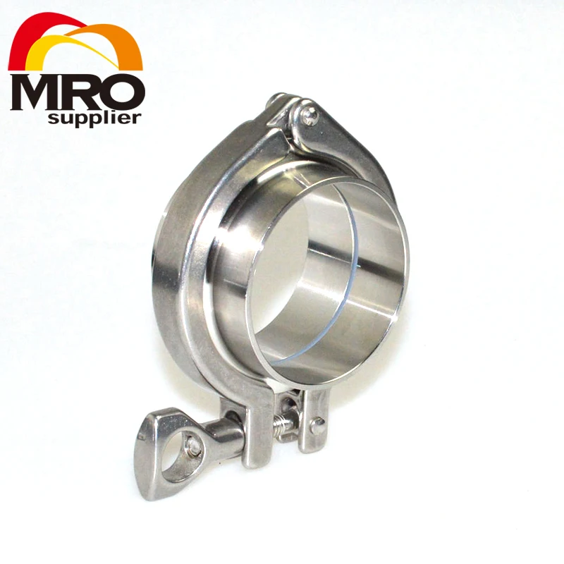 1 комплект 63 мм OD санитарно трубный сварочный наконечник + три зажима силиконовая