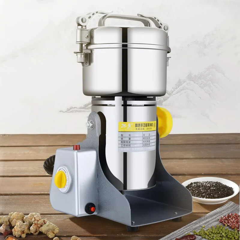 Мясорубки бытовой электрический молоть тонкой сухого помола цельного зерна Медь