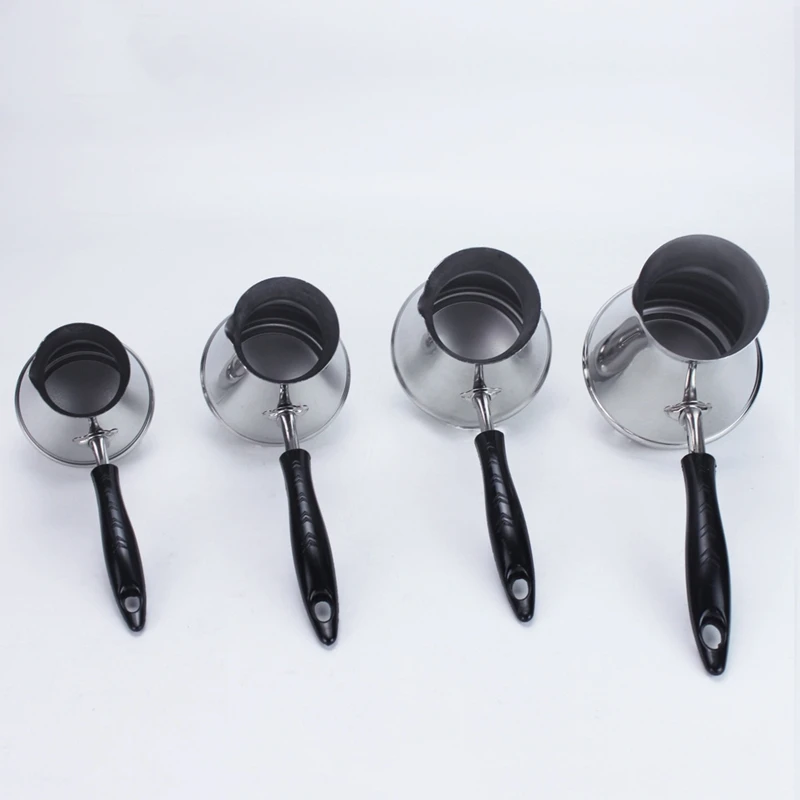 Европейский горшок с длинной ручкой Moka портативный турецкий арабский кофейник
