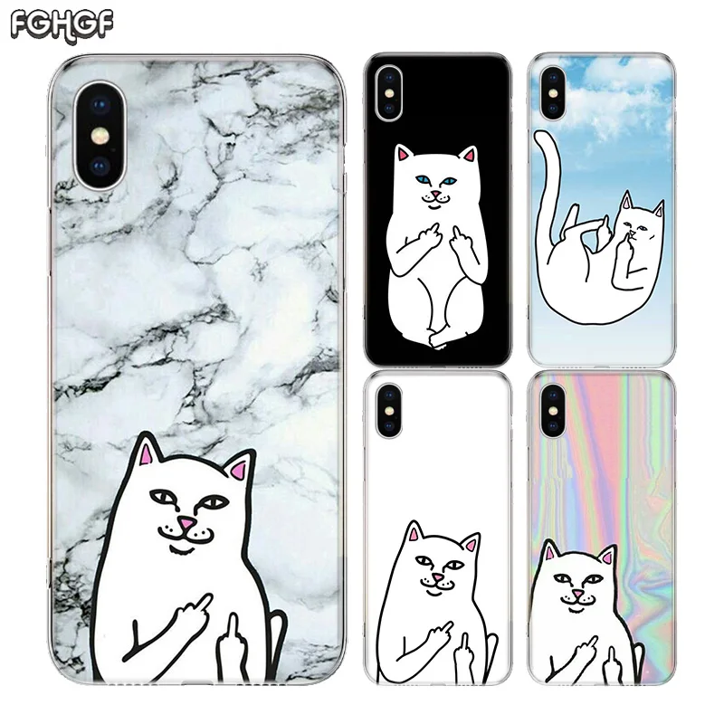Ripndip Fundas Silicone Phone Back Case For Apple iPhone 6 6S 7 8 Plus X 10 XS MAX XR 5 5S SE Heart Cover |