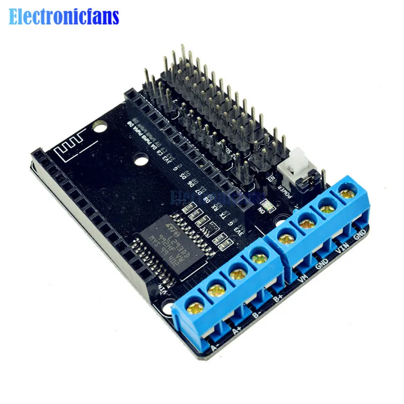 ESP8266 L293D NodeMCU щит для платы двигателя 2-канальный высокомощный H-образный модуль l293d