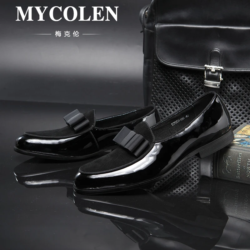 MYCOLEN Genuine Leather Handmade Mens Loafers Men Shoes Classical Casual Moccasins Male Office Shoe Zapatos Hombre | Обувь