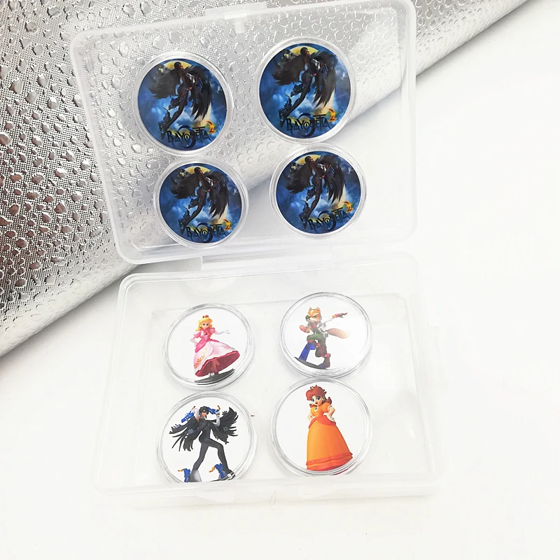 Быстрая, полный набор, 8 шт./лот, NFC карта Amiibo, коллекция карт, монетница, наклейка, напечатанная Ntag215 для Bayonetta 2
