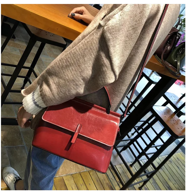 BOLIYAE натуральная кожа сумки Для женщин Crossbody модные роскошные на ремне | Багаж и