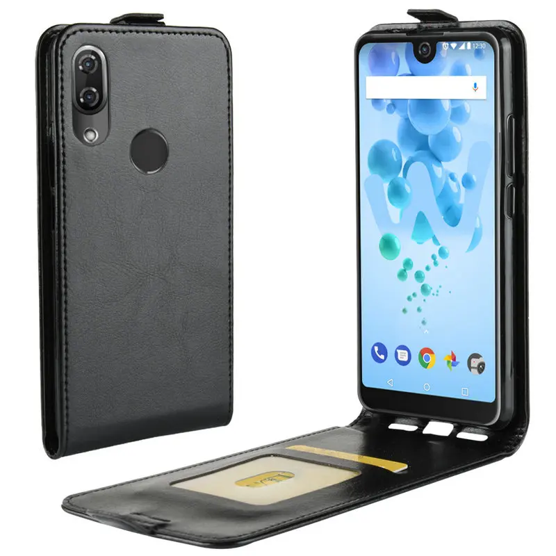 Кожаный чехол с откидной крышкой для wiko view 2 Pro view2 WIERSS чехол-кошелек кожаный чехлы
