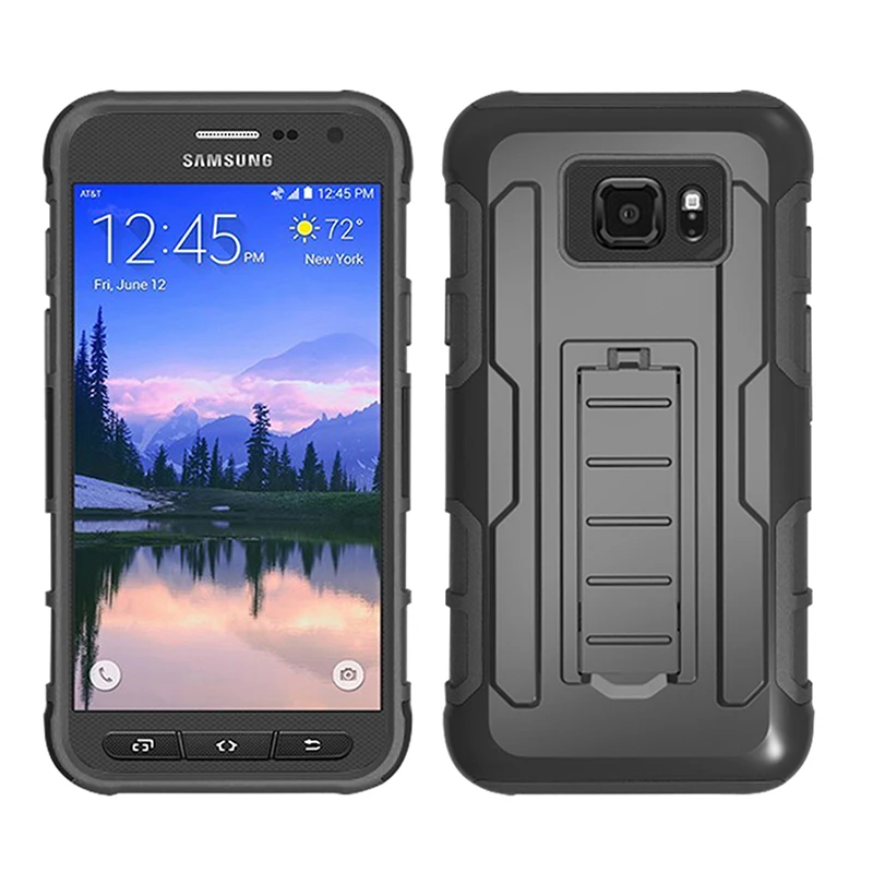 Телефонные чехлы для samsung Galaxy S7 S3 S4 S5 S6 Edge Plus активный Active чехол пластиковый стенд
