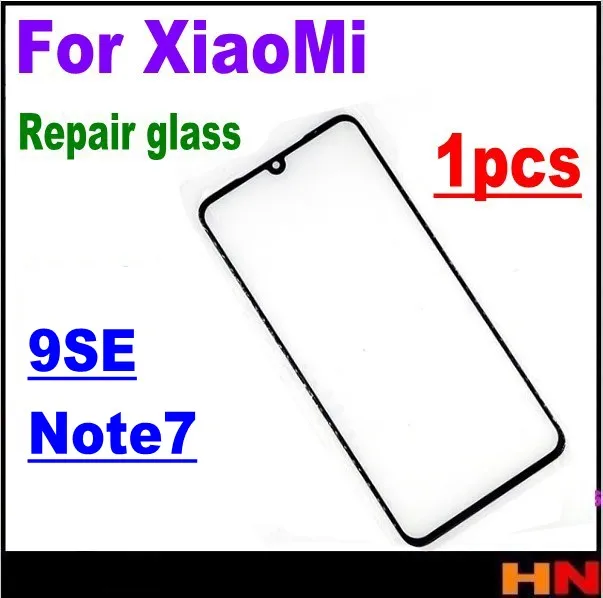 Запасные части для внешнего стекла Xiaomi 9SE SE Redmi Note 7 1 шт. | Мобильные телефоны и