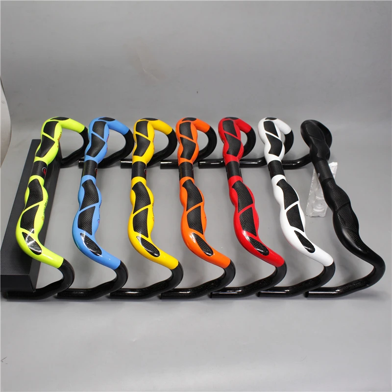 Новинка 2017 ультралегкий руль PURARAZA из углеродного волокна для дорожного