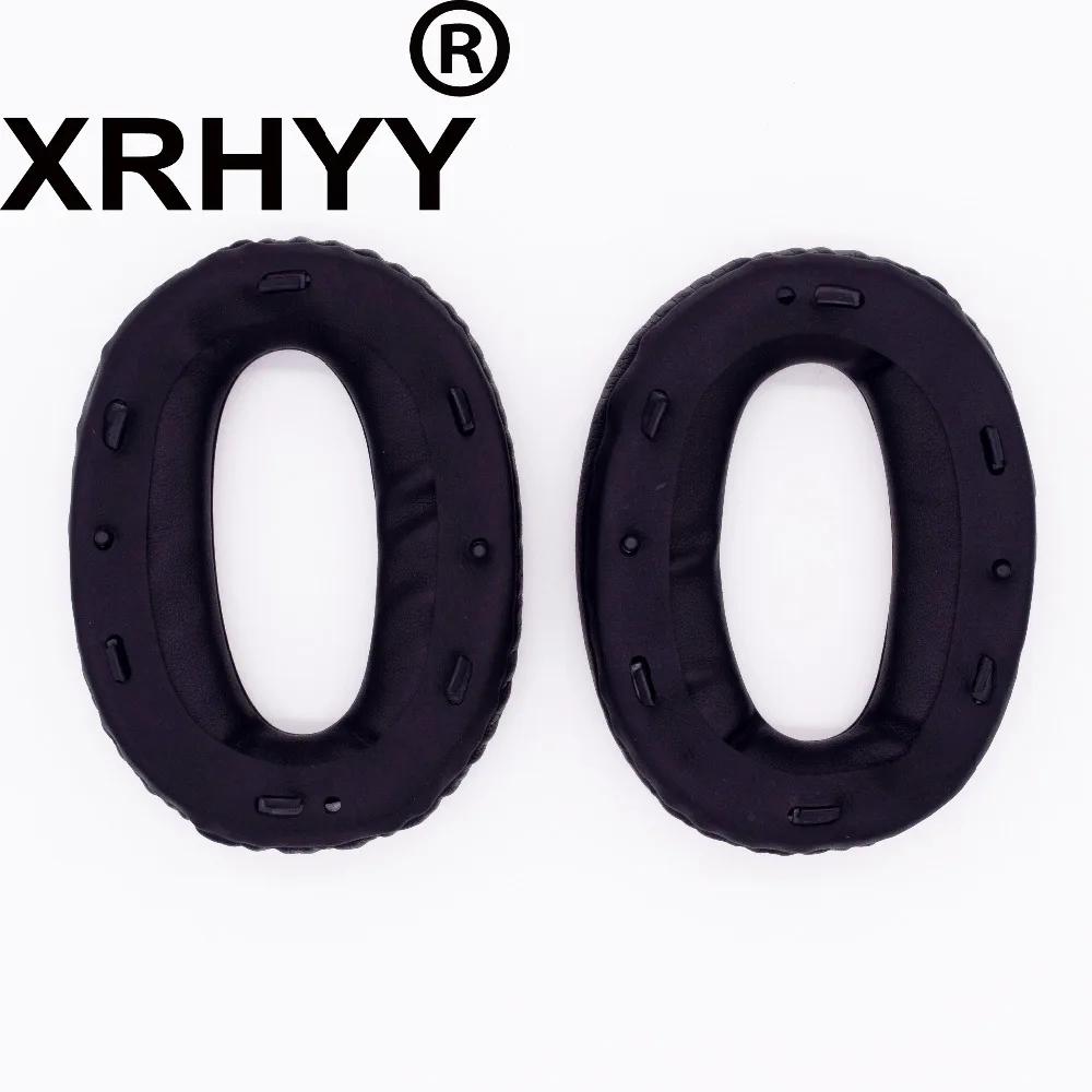 XRHYY Black Replacement Ear Pad Earpads Cushion Cover For SONY WH1000XM2 MDR-1000X Headphones With Free Rotate Cable Clip | Электроника