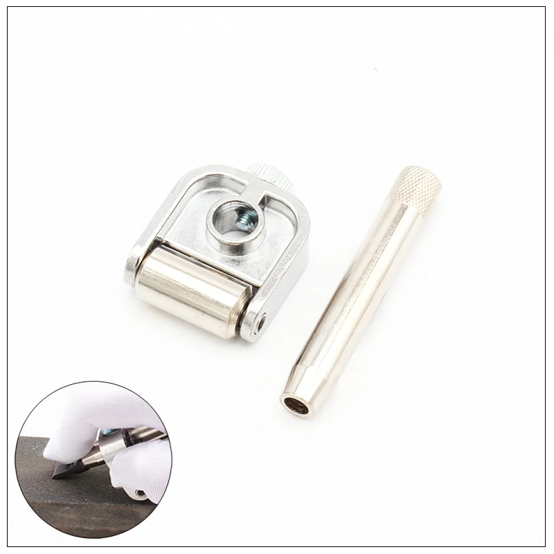 Вращающаяся головка для ножей направляющая Точилки кожевенного ремесла DIY