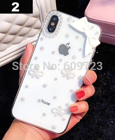 For Xiaomi Mi6 Mi8 Mi 5 6 8 SE Max Mix Note 2 3 2S 5S 5C 5X A1 6X A2 Lite Pro Rhinestone Case Bling Diamond cover 1-7# |