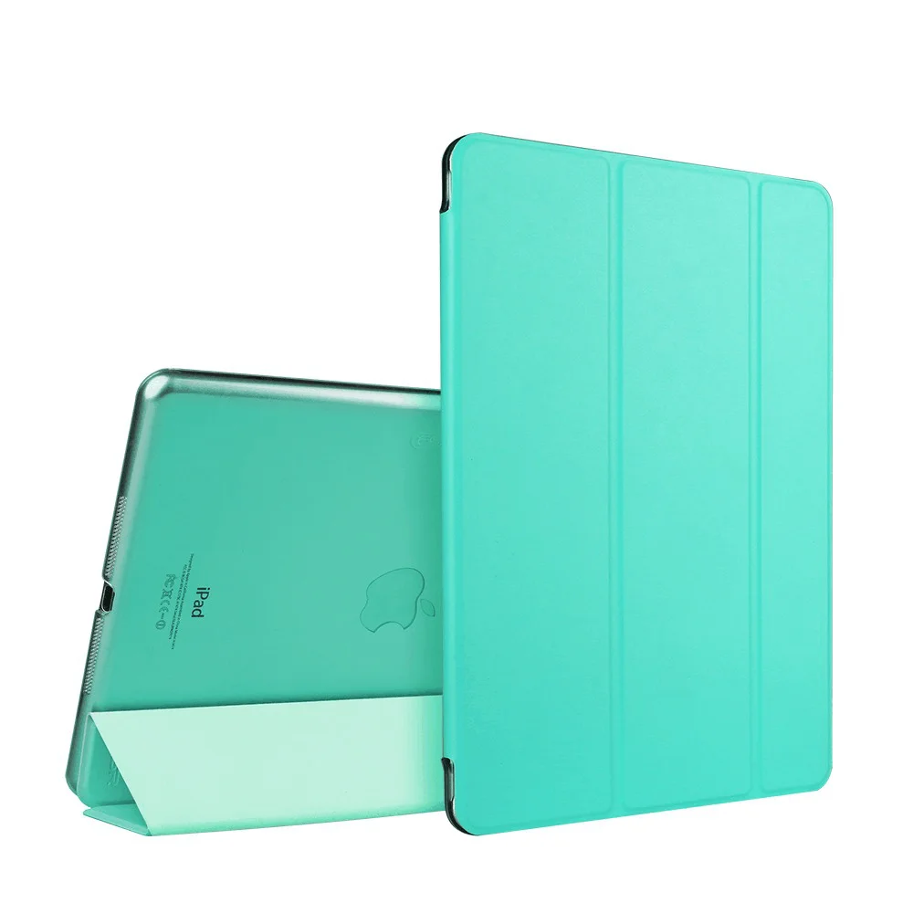 Чехол для iPad воздуха, ESR ура Цвет PU прозрачная задняя Ultra Slim Light Вес Trifold Смарт чехол для iPad воздуха/5