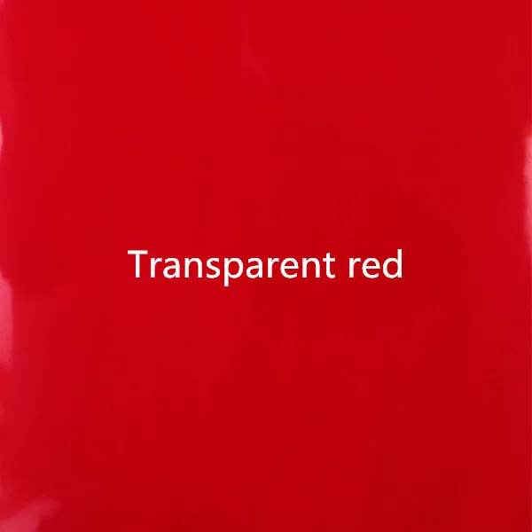 Tranparent red 5 м/лот прозрачные Цвета горячей термоусадочная пленка с моделью для RC самолет модели DIY Высокое качество Цена по прейскуранту завода-изготовителя - Цвет: Tranparent red