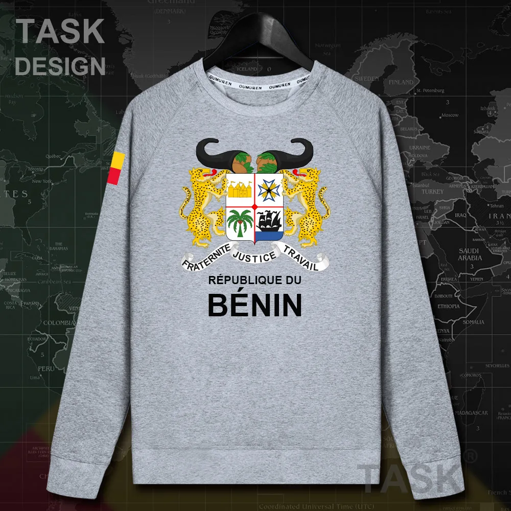Бенин Beninese BEN BJ Dahomey Мужская толстовка пуловеры толстовки Топ уличная одежда