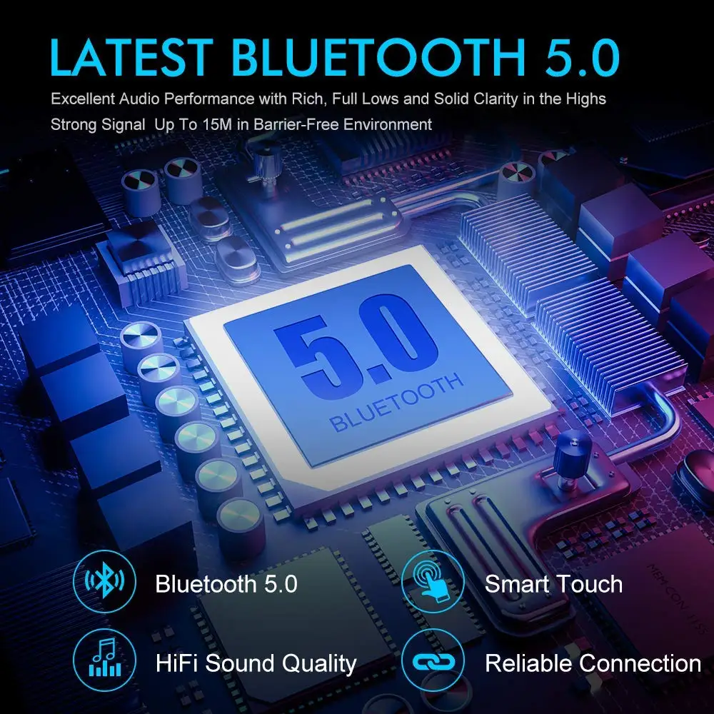 Freebud Touch Control Mini TWS Bluetooth 5 0 беспроводные наушники Спортивная гарнитура с двойным