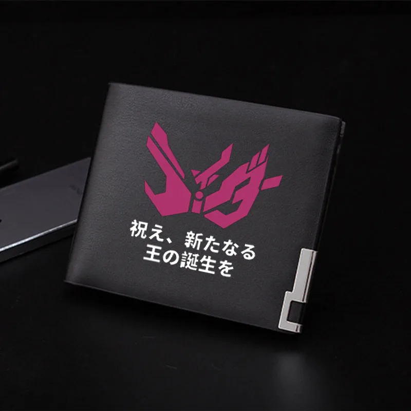 7 Kamen Rider masquid Rider Kuuga напечатанная сумка для денег кошелек из искусственной кожи аниме короткий кошелек модный ID держатель для карт мужские кошельки - Цвет: 7
