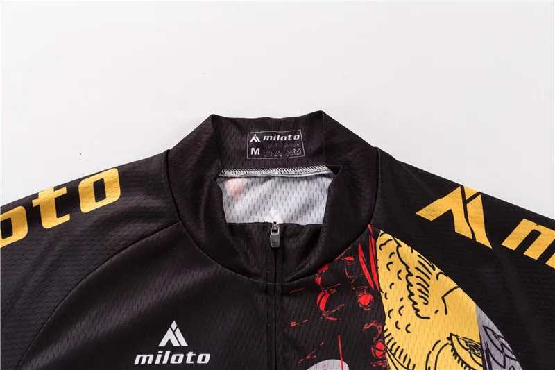 Miloto Для мужчин Vélo 2018 Pro Team короткий рукав mtb джерси велосипед одежда Ропа Майо