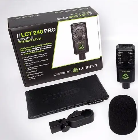 LEWITT LCT 240 Pro профессиональный конденсаторный микрофон для записи и вещания вокала