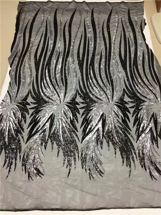 Белое французское Сетчатое кружево с блестками африканский швейцарский тюль