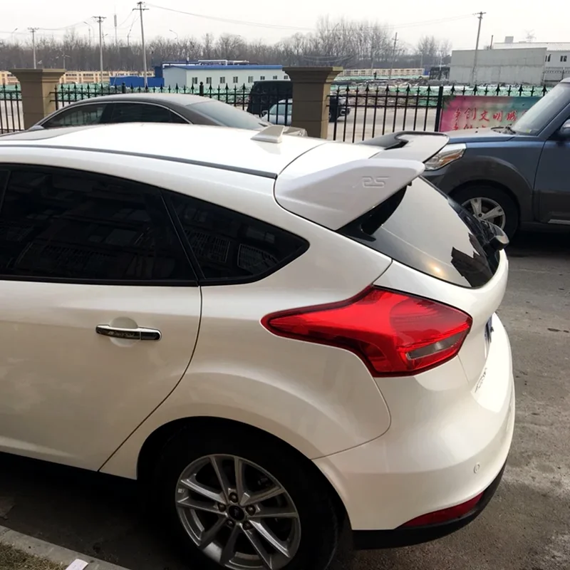 Для Ford Focus ST спойлер 2012-2015 высокое качество абс материал заднее крыло автомобиля