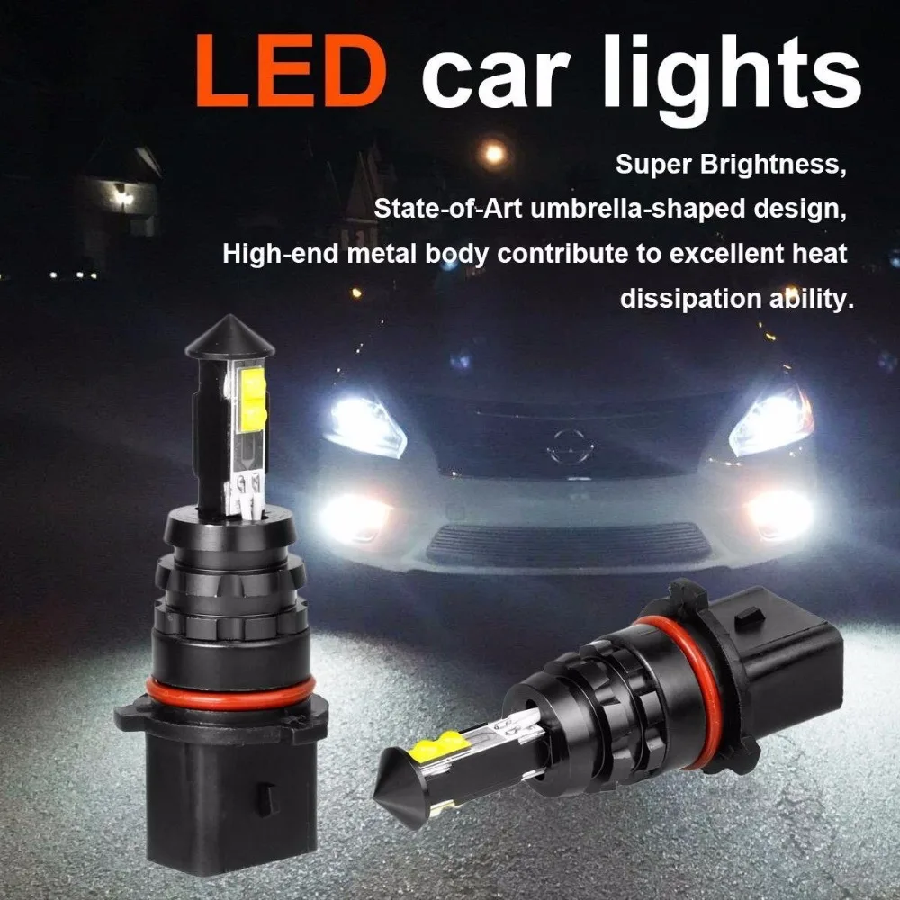 Авто P13W 12277 светодиодный Canbus Error Free 4*5 Вт Cree чип SH24W PSX26W лампы для Mazda CX 5 Габаритные
