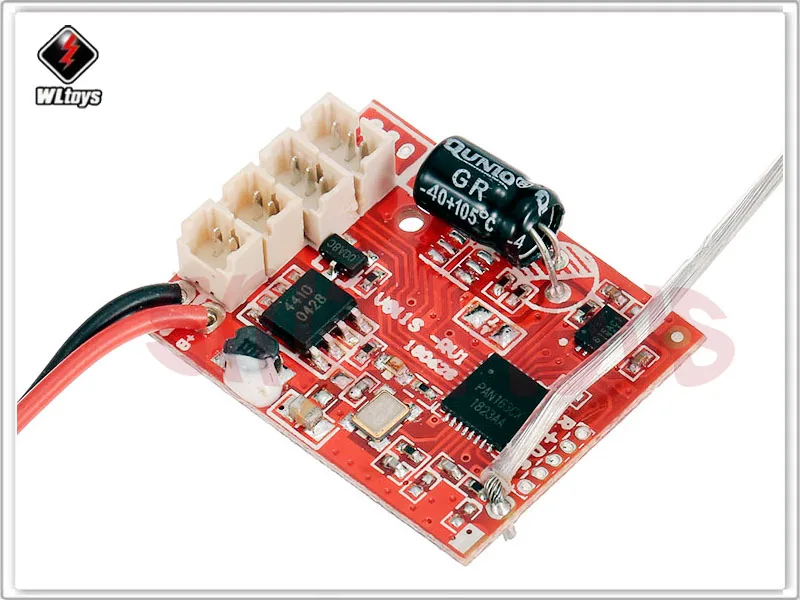 Wltoys V911S плата приемника PCB V911S. 0002 для Wltoys V911S Запчасти для радиоуправляемого вертолета