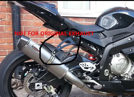 Для BMW S1000RR HP4 мотоцикл Алюминий гонки выхлопных газов кронштейн 2009 2010 2011 2012 2013 2014 |