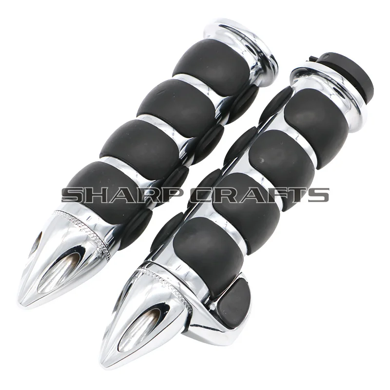 Мотоцикл " Руль рукоятки для Honda Shadow Spirit VT400 VT750 VT1100 VTX1300 VTX1800 STEED VLX 400 600 Magna VF250 750 - Цвет: Chrome