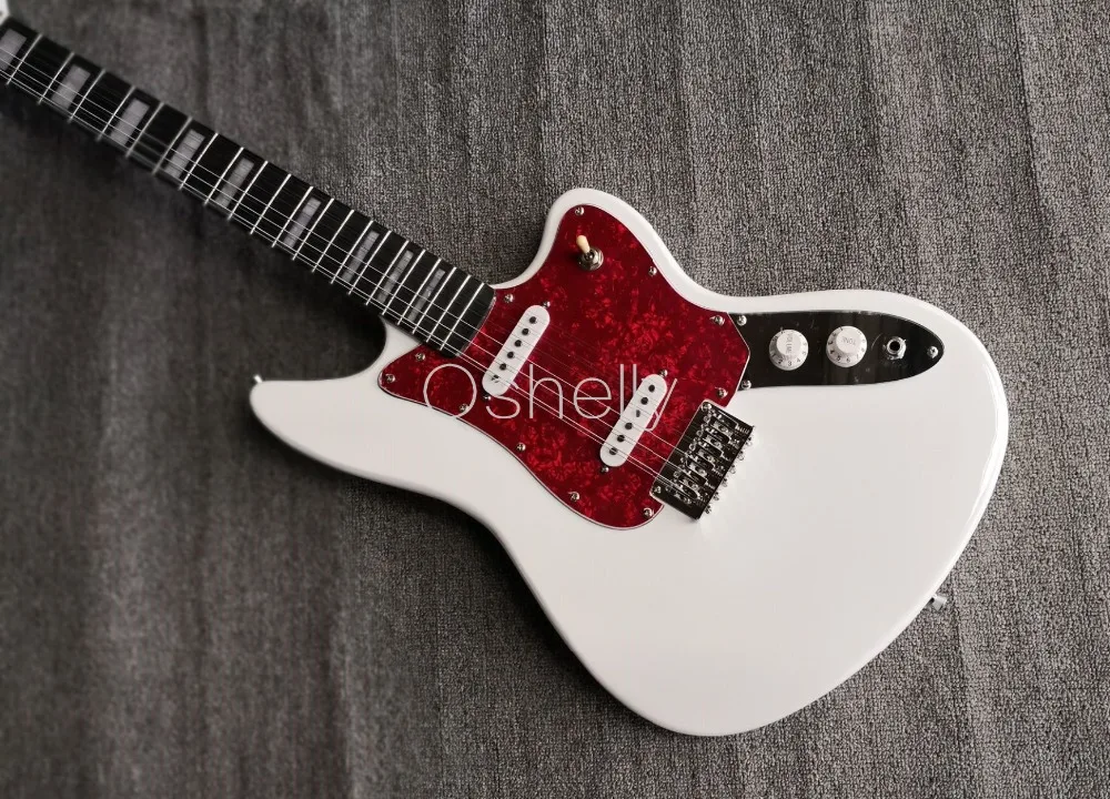 Высококачественный QShelly custom FD 12 струн алое тело фингерборд из черного дерева