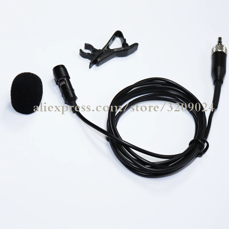 Беспроводной петличный микрофон с зажимом для Sennheiser G1 G2 G3 EW100 EW300 EW500 SK100 SK300 SK500 EK100