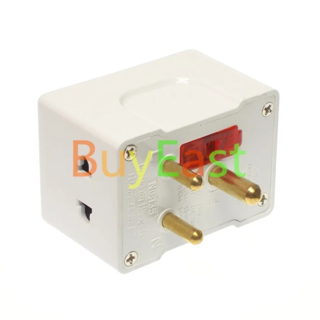 Индия/Шри Ланка 3 Мульти Розетка типа D настенная розетка адаптер питания AC