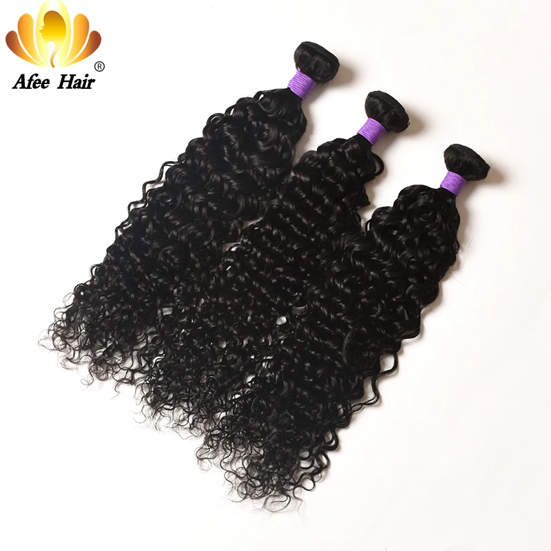 Ali Afee бразильские волнистые пучки волос Remy 3 пупряди вьющиеся волосы 100%