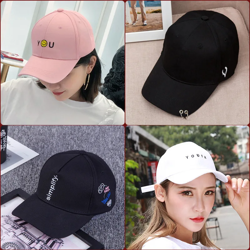 

Belbello New Summer Style Hats Simple Men and women Embroidered duck tongue cap Holiday travel Comfortable Baseball caps
