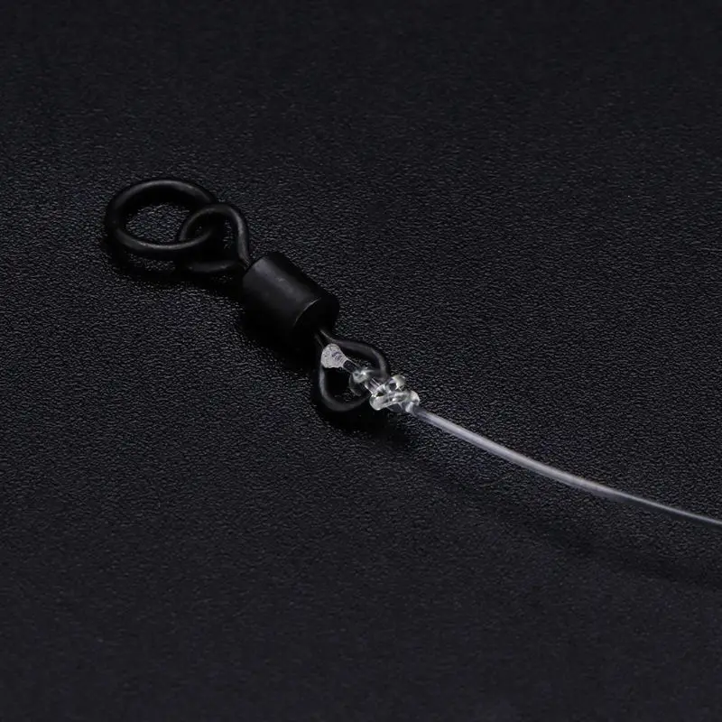 5 шт. рыболовный крючок анти линия прозрачной снасти ловли карпа готов установки