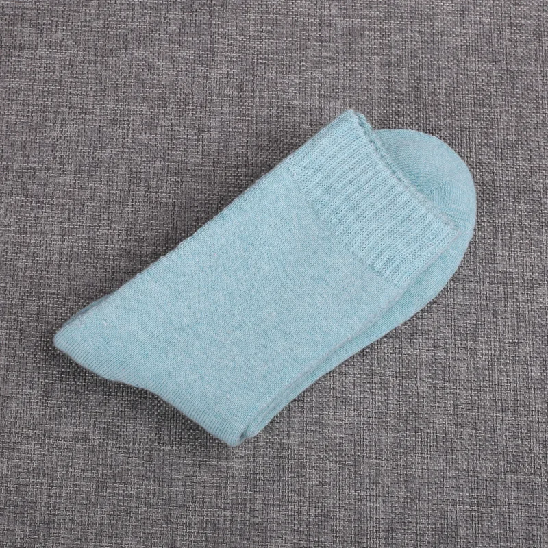 

Free Shipping 10pcs=5 pairs/lot Women's pure cotton Socks Winter socks keep warm ladies sox woman female thick sock