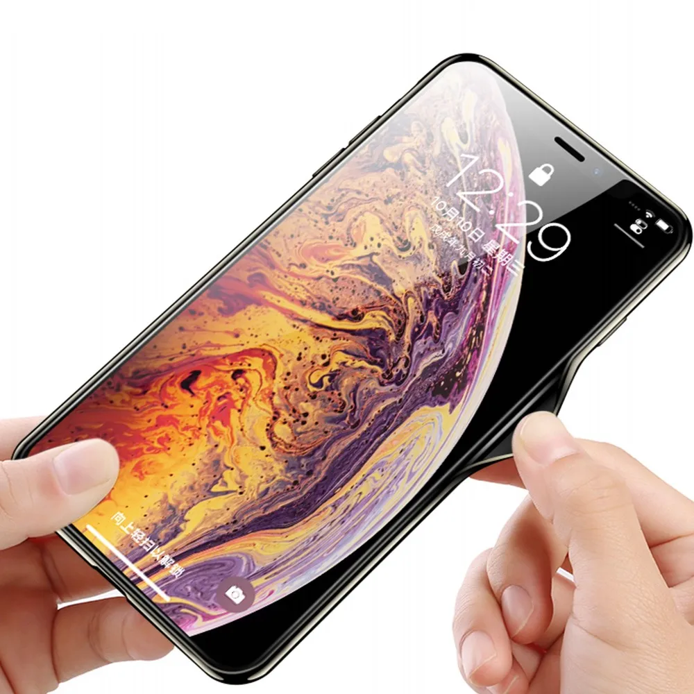 HD окрашенная крышка из оргстекла чехол для iPhone 6 6S 7 8 Plus Роскошный телефона X XR XS MAX