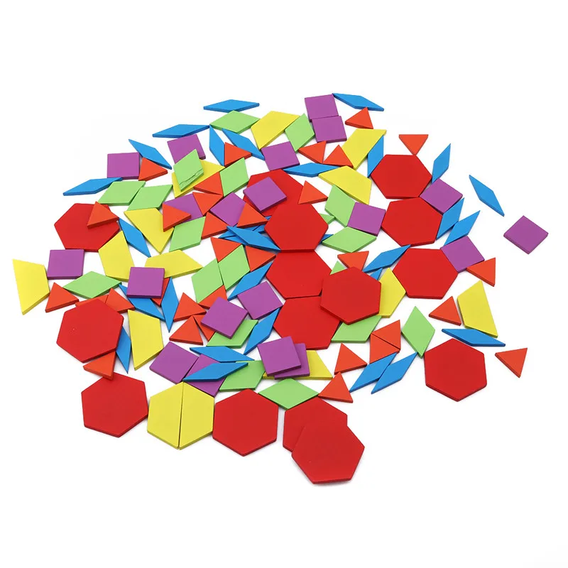 Дети умное развитие Tangram деревянная головоломка обучения деревянные развивающие