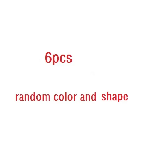 random color shape 6 форм/набор, Женский Свадебный бюстгальтер с пряжкой, нижнее белье в форме теней, прозрачный бюстгальтер на бретельках, зажимы для бюстгальтера, аксессуары для интима - Цвет: random color shape