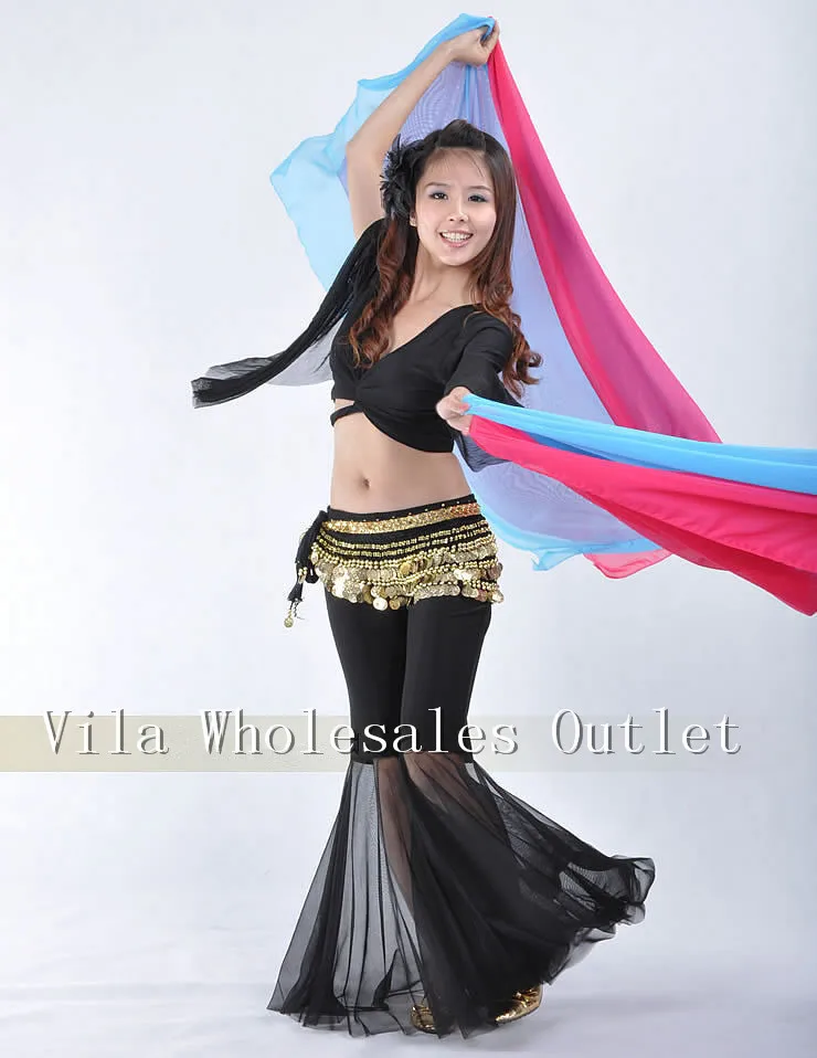 Новая вуаль для танца живота из шифона с золотыми блестками большая накидка шарф