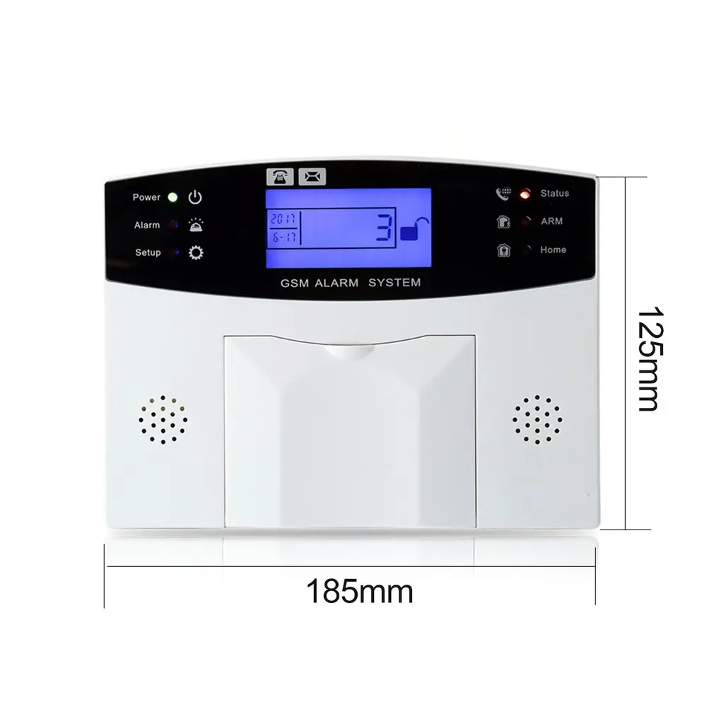 ЖК дисплей беспроводной GSM сигнализация умная система безопасности с датчиками
