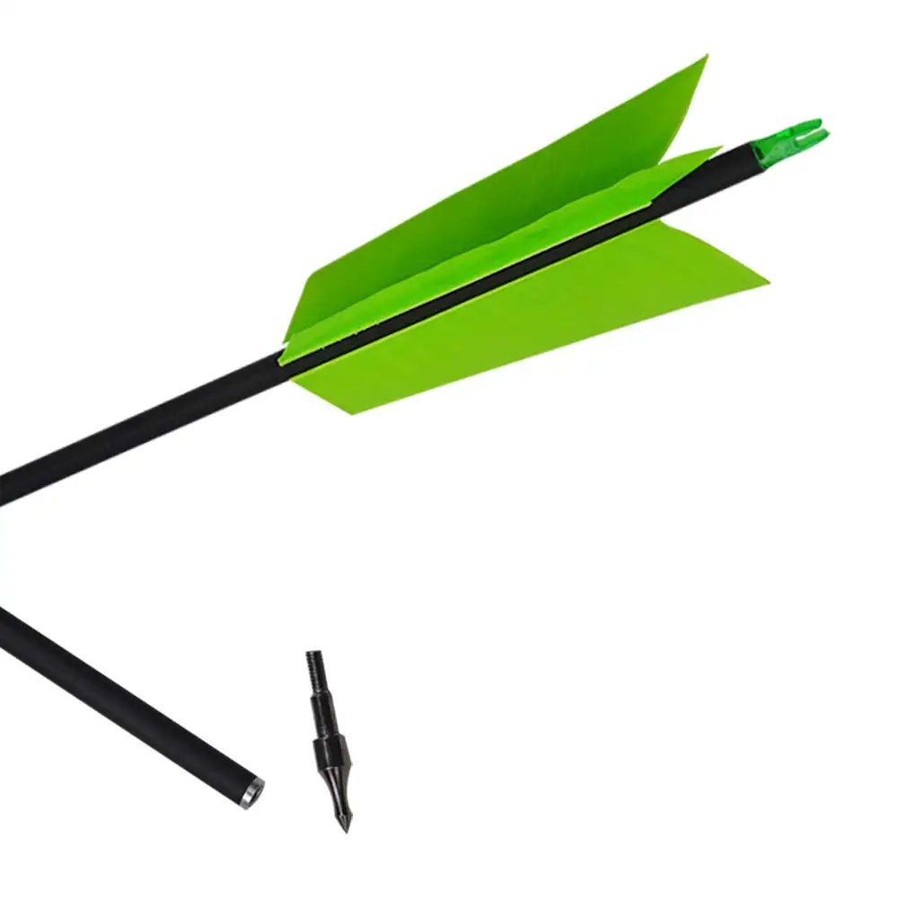 PG1ARCHERY стрельба из лука 30 дюймов грипп стрелы для охоты углеродные позвоночника 400