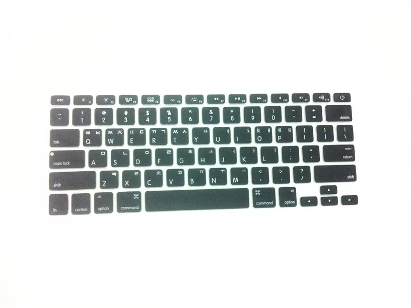 

Чехол для клавиатуры с корейским языком для MacBook Pro 13 15 17 США силиконовый защитный чехол для Macbook Air 13 Корейская клавиатура