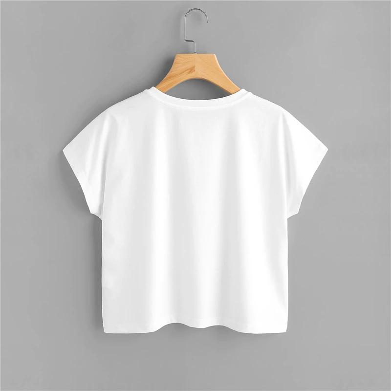 Dotfashion/комплект из футболки и шорт с принтом авокадо из мультфильма, женская пижама, повседневный пижамный комплект с коротким рукавом, Женская эластичная одежда для сна