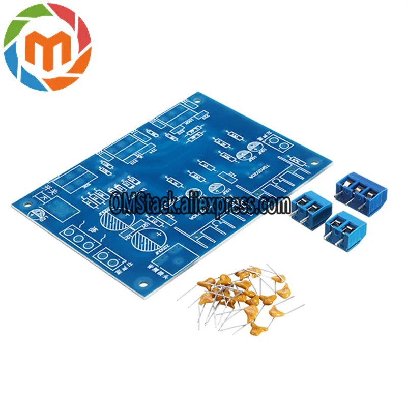 Small Amplifier Two Channel Speaker Audio Kit TDA2030 Mini Electronic DIY Production Parts Assembly Module | Компьютеры и офис